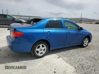 2009 Toyota Corolla with VIN JTDBL40E999033574, listed as a Copart auction lot 53380875 with 42,505 mi miles and Salvage Title. Bid and sale history available at carsss.com. Image 3.