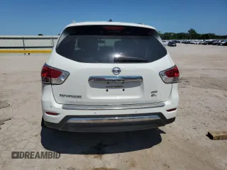 2015 Nissan Pathfinder SL with VIN 5N1AR2MM9FC653318, listed as a Copart auction lot 61610125 with 147,578 mi miles and Salvage title. Bid and sale history available at DreamBid. Image 6.