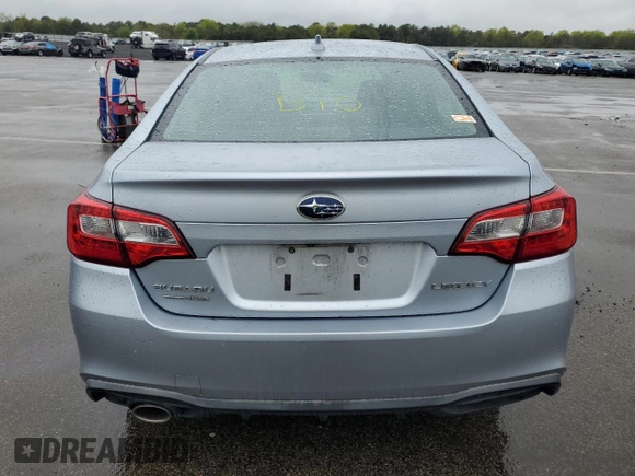 2018 Subaru Legacy Premium with VIN 4S3BNAH63J3010465, listed as a Copart auction lot 55094634 with 86,094 mi miles. Bid and sale history available at carsss.com. Image 6.