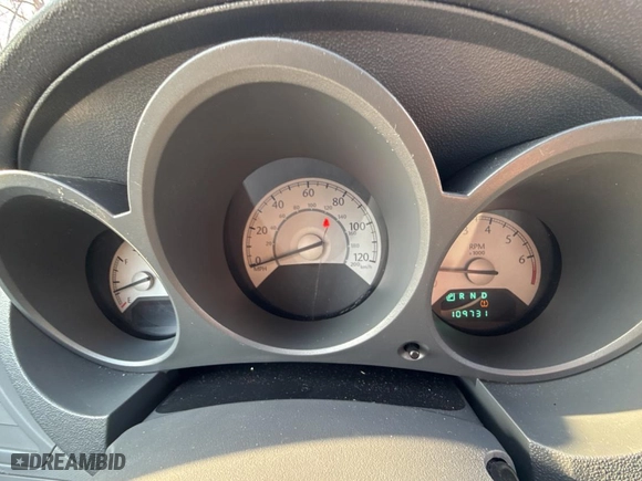 2008 Chrysler Sebring LX with VIN 1C3LC45KX8N624879, listed as a Copart auction lot 49342715 with 109,731 mi miles and Clean Title. Bid and sale history available at carsss.com. Image 8.