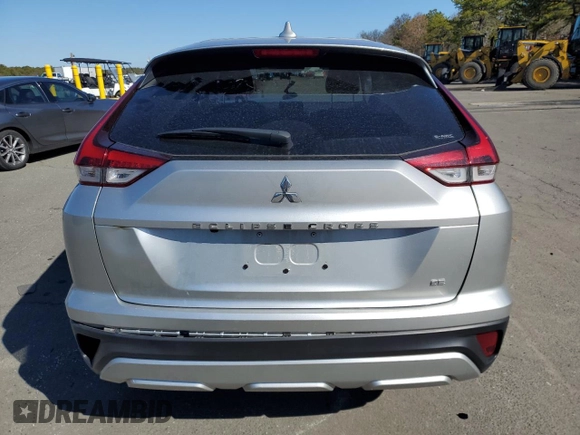 2023 Mitsubishi Eclipse Cross SE with VIN JA4ATWAA7PZ033857, listed as a Copart auction lot 50654575 with Not provided miles and Salvage title. Bid and sale history available at DreamBid. Image 6.