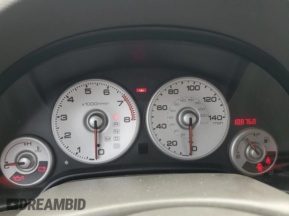 2004 Acura RSX z VIN JH4DC54834S007443, wystawiony jako Copart lot #55517855 z przebiegiem 188 768 mil mil oraz Szkody całkowita. Historia ofert i sprzedaży dostępna na DreamBid. Obrazek 9.