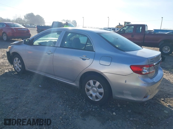 2012 Toyota Corolla L with VIN 2T1BU4EEXCC862368, listed as a IAAI auction lot 41829011 with 195,056 mi miles. Bid and sale history available at carsss.com. Image 3.