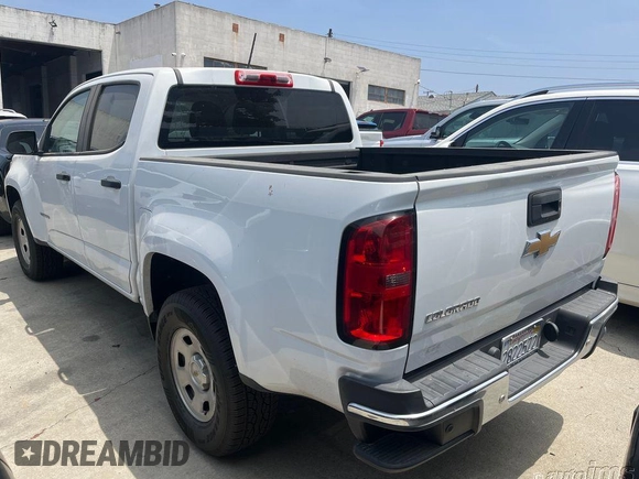 2020 Chevrolet Colorado 2WD Work Truck with VIN 1GCGSBEA1L1232384, listed as a IAAI auction lot 42619748 with 98,196 mi miles and . Bid and sale history available at DreamBid. Image 3.