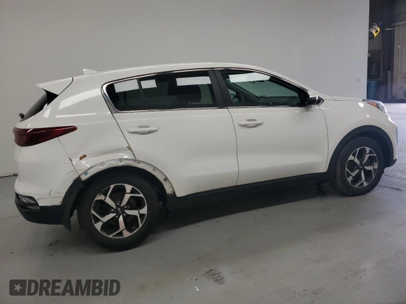 2021 Kia Sportage LX with VIN KNDPM3AC8M7893044, listed as a Copart auction lot 54441955 with 112,011 mi miles and Clean Title. Bid and sale history available at carsss.com. Image 3.