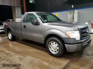 2014 Ford F-150 XL with VIN 1FTMF1CM3EKE67770, listed as a Copart auction lot 84890204 with 193,165 mi miles and Clean Title. Bid and sale history available at carsss.com. Image 4.