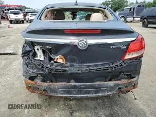 2011 Buick Regal CXL RL4 with VIN W04GS5EC6B1009060, listed as a Copart auction lot 64366494 with 0 mi miles and Salvage Title. Bid and sale history available at carsss.com. Image 6.