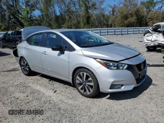 2020 Nissan Versa SR with VIN 3N1CN8FVXLL856920, listed as a Copart auction lot 47381555 with 58,570 mi miles and Salvage Title. Bid and sale history available at DreamBid. Image 4.