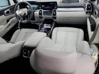 2023 Kia Sorento Hybrid SX Prestige with VIN KNDRKDLG4P5227965, listed as a Copart auction lot 84883134 with 17,728 mi miles and Salvage Title. Bid and sale history available at carsss.com. Image 8.