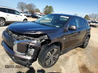 2020 Mitsubishi Outlander ES with VIN JA4AP3AU2LU002276, listed as a Copart auction lot 45523185 with 127,479 mi miles and Salvage title. Bid and sale history available at DreamBid. Image 1.