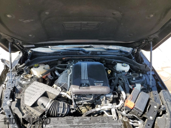 2021 Cadillac CT4 Premium Luxury with VIN 1G6DB5RK0M0111184, listed as a Copart auction lot 70326324 with 45,859 mi miles and Salvage Title. Bid and sale history available at DreamBid. Image 11.