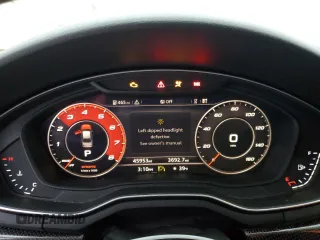 2019 Audi S4 Premium Plus with VIN WAUB4AF42KA034240, listed as a Copart auction lot 80744564 with 45,953 mi miles and Salvage Title. Bid and sale history available at carsss.com. Image 9.