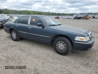 2008 Mercury Grand Marquis LS with VIN 2MEHM75V38X609387, listed as a Copart auction lot 53736825 with Not Provided miles and Salvage Title. Bid and sale history available at DreamBid. Image 4.