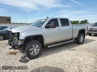 2018 GMC Sierra 2500HD Denali with VIN 1GT12SEY8JF130728, listed as a Copart auction lot 57078714 with 167,374 mi miles and Salvage Title. Bid and sale history available at carsss.com. Image 1.