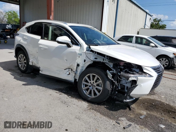 2021 Lexus NX with VIN JTJDARBZ2M5028774, listed as a Copart auction lot 53320185 with 23,335 mi miles and Non Repairable. Bid and sale history available at carsss.com. Image 4.