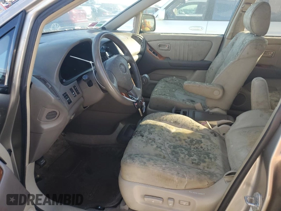 2000 Lexus RX 300 with VIN JT6HF10U7Y0105891, listed as a Copart auction lot 74703174 with 0 mi miles and Non Repairable. Bid and sale history available at carsss.com. Image 7.