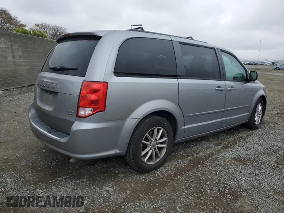 2016 Dodge Grand Caravan SXT with VIN 2C4RDGCG8GR312046, listed as a Copart auction lot 51334455 with 180,072 mi miles and Salvage Title. Bid and sale history available at DreamBid. Image 3.