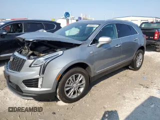 2023 Cadillac XT5 AWD Premium Luxury with VIN 1GYKNDR40PZ152982, listed as a Copart auction lot 69569914 with 24,829 mi miles and Salvage Title. Bid and sale history available at DreamBid. Image 1.