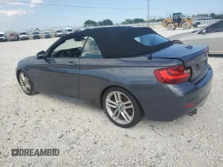 2017 BMW 2 Series 230i with VIN WBA2K9C36H7A26375, listed as a Copart auction lot 47055625 with 62,165 mi miles and Salvage title. Bid and sale history available at DreamBid. Image 2.