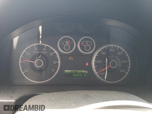 2007 Ford Fusion SE with VIN 3FAHP07157R140915, listed as a Copart auction lot 53433055 with 290,246 mi miles and Salvage Title. Bid and sale history available at carsss.com. Image 9.