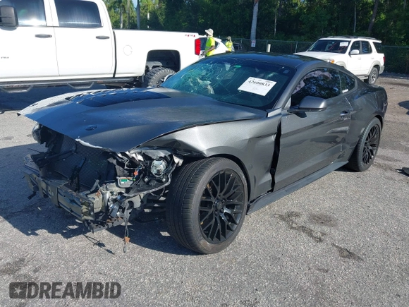 2017 Ford Mustang EcoBoost z VIN 1FA6P8TH5H5287023, wystawiony jako IAAI lot #42600833 z przebiegiem 103 685 mil mil oraz . Historia ofert i sprzedaży dostępna na DreamBid. Obrazek 2.