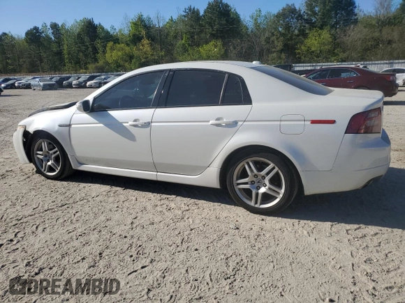 2008 Acura TL with VIN 19UUA66258A002263, listed as a Copart auction lot 53492635 with 100,815 mi miles and Salvage Title. Bid and sale history available at carsss.com. Image 2.