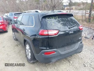 2018 Jeep Cherokee Latitude with VIN 1C4PJLCX1JD513919, listed as a IAAI auction lot 41794393 with 109,250 mi miles and . Bid and sale history available at DreamBid. Image 3.