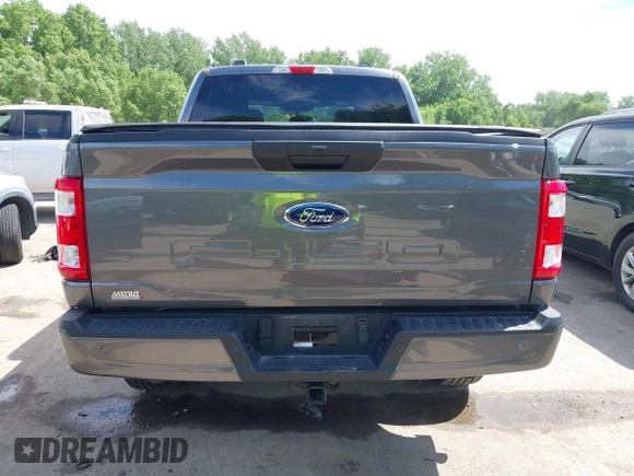 2023 Ford F-150 XL with VIN 1FTFW1E54PFC37083, listed as a IAAI auction lot 42247096 with 28,344 mi miles and . Bid and sale history available at DreamBid. Image 17.
