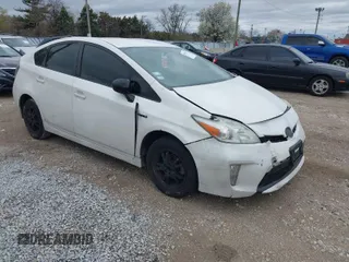 2012 Toyota Prius One with VIN JTDKN3DU4C5462870, listed as a IAAI auction lot 42091577 with 370,495 mi miles. Bid and sale history available at carsss.com. Image 1.