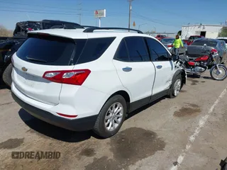 2019 Chevrolet Equinox LS z VIN 3GNAXHEV4KS593156, wystawiony jako IAAI lot #41979511 z przebiegiem 53 124 mil mil oraz . Historia ofert i sprzedaży dostępna na DreamBid. Obrazek 4.