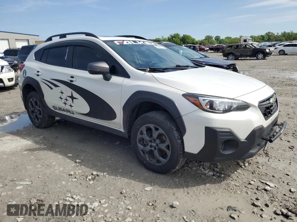 2021 Subaru Crosstrek Special Sports with VIN JF2GTHSC3MH667634, listed as a Copart auction lot 55997975 with 88,129 mi miles and Salvage title. Bid and sale history available at DreamBid. Image 4.