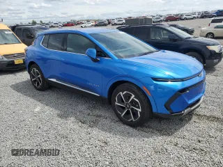 2024 Chevrolet Equinox EV LT z VIN 3GN7DLRP6RS252966, wystawiony jako Copart lot #53848135 z przebiegiem 5707 mil mil oraz Szkody całkowita. Historia ofert i sprzedaży dostępna na DreamBid. Obrazek 4.