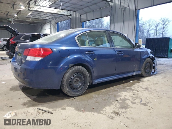 2011 Subaru Legacy 2.5i with VIN 4S3BMBA69B3212103, listed as a Copart auction lot 84615924 with 264,371 mi miles and Salvage title. Bid and sale history available at DreamBid. Image 3.