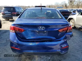 2020 Hyundai Accent SE with VIN 3KPC24A67LE122254, listed as a Copart auction lot 37227854 with 37,872 mi miles. Bid and sale history available at carsss.com. Image 6.