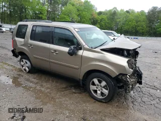 2011 Honda Pilot EX-L with VIN 5FNYF3H70BB048851, listed as a Copart auction lot 51901745 with Not Provided miles and Non Repairable. Bid and sale history available at DreamBid. Image 4.