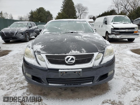 2011 Lexus GS 350 with VIN JTHCE1KS9B0029646, listed as a Copart auction lot 41585845 with 198,681 mi miles and Salvage Title. Bid and sale history available at carsss.com. Image 5.