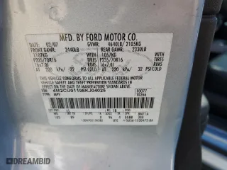 2008 Mercury Mariner with VIN 4M2CU91198KJ04025, listed as a Copart auction lot 83482384 with 169,663 mi miles and Salvage Title. Bid and sale history available at carsss.com. Image 13.