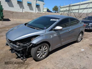 2014 Hyundai Elantra SE z VIN KMHDH4AE3EU150983, wystawiony jako Copart lot #58413865 z przebiegiem 174 038 mil mil oraz Szkoda całkowita • Salvage title. Historia ofert i sprzedaży dostępna na DreamBid. Obrazek 1.