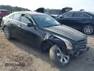 2014 Cadillac ATS Standard AWD with VIN 1G6AG5RX9E0171384, listed as a IAAI auction lot 41836571 with 142,848 mi miles and . Bid and sale history available at carsss.com. Image 1.