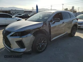 2022 Lexus RX 350 F Sport with VIN 2T2YZMDA0NC367167, listed as a Copart auction lot 52416875 with 39,191 mi miles and Salvage title. Bid and sale history available at DreamBid. Image 1.