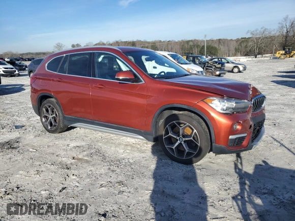 2019 BMW X1 sDrive28i with VIN WBXHU7C50K3H46236, listed as a Copart auction lot 45742165 with 102,335 mi miles and Salvage Title. Bid and sale history available at carsss.com. Image 4.