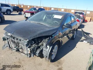 2012 Mazda Mazda3 i Touring with VIN JM1BL1L7XC1674640, listed as a IAAI auction lot 41508549 with 117,088 mi miles. Bid and sale history available at carsss.com. Image 2.