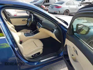 2021 BMW 3 Series 330i with VIN 3MW5R1J00M8C11837, listed as a IAAI auction lot 41964907 with 37,144 mi miles and . Bid and sale history available at carsss.com. Image 5.
