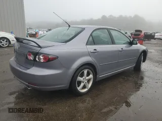2008 Mazda 6 i Sport VE with VIN 1YVHP80C585M38433, listed as a Copart auction lot 79957794 with 102,642 mi miles and Salvage Title. Bid and sale history available at carsss.com. Image 3.