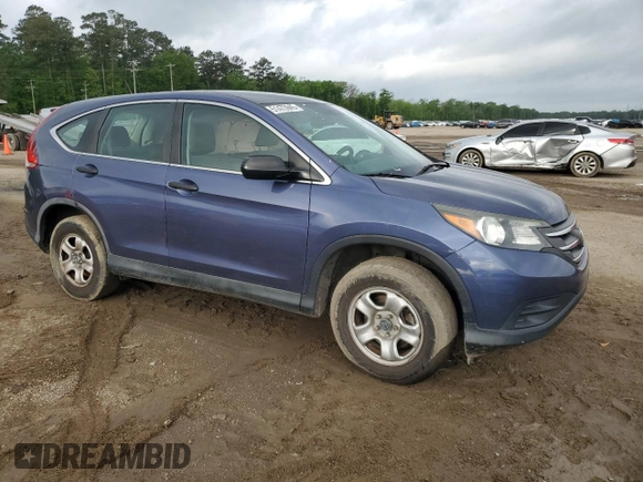 2014 Honda CR-V LX with VIN 3CZRM3H3XEG701413, listed as a Copart auction lot 51473945 with 138,702 mi miles and Salvage Title. Bid and sale history available at carsss.com. Image 4.