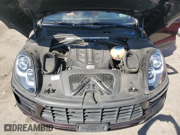2017 Porsche Macan S with VIN WP1AB2A56HLB15926, listed as a Copart auction lot 55833605 with 56,591 mi miles and Clean Title. Bid and sale history available at DreamBid. Image 12.