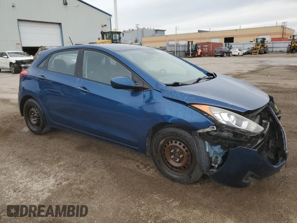 2014 Hyundai Elantra GT GL with VIN KMHD25LH8EU186599, listed as a Copart auction lot 66110944 with 287,262 mi miles and Salvage Title. Bid and sale history available at carsss.com. Image 4.