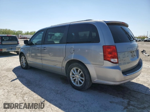 2014 Dodge Grand Caravan SXT with VIN 2C4RDGCG7ER226112, listed as a Copart auction lot 53861155 with Not Provided miles and Clean Title. Bid and sale history available at DreamBid. Image 2.