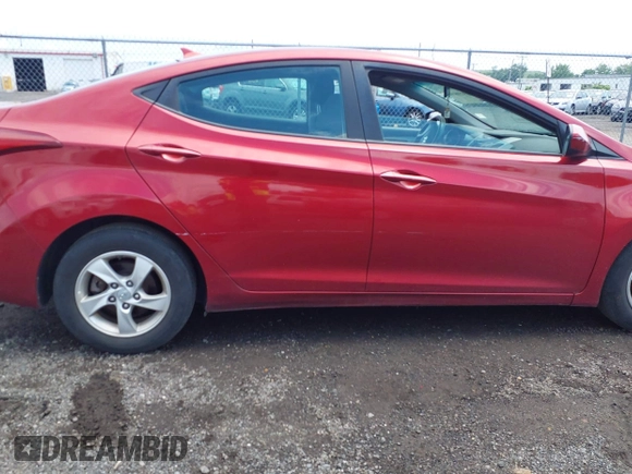 2015 Hyundai Elantra SE with VIN 5NPDH4AE3FH646639, listed as a IAAI auction lot 42598398 with 144,157 mi miles and . Bid and sale history available at DreamBid. Image 6.