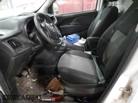2021 Ram ProMaster City Cargo Tradesman with VIN ZFBHRFABXM6V26587, listed as a Copart auction lot 42603425 with Not provided miles and Salvage title. Bid and sale history available at DreamBid. Image 7.